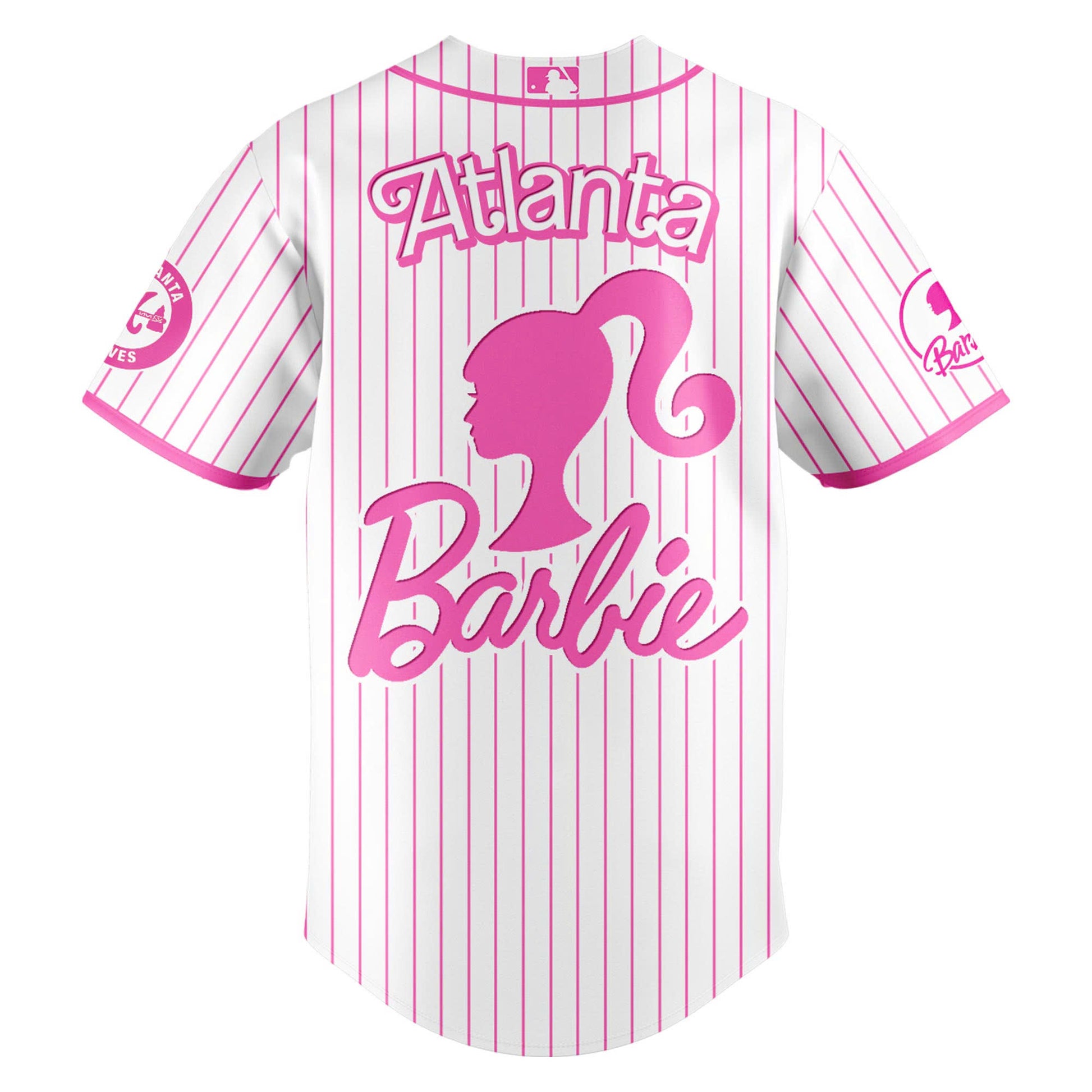 .    Atlanta   Braves MLB x Barbie Night Game Limited Edition Jersey 2025 v1