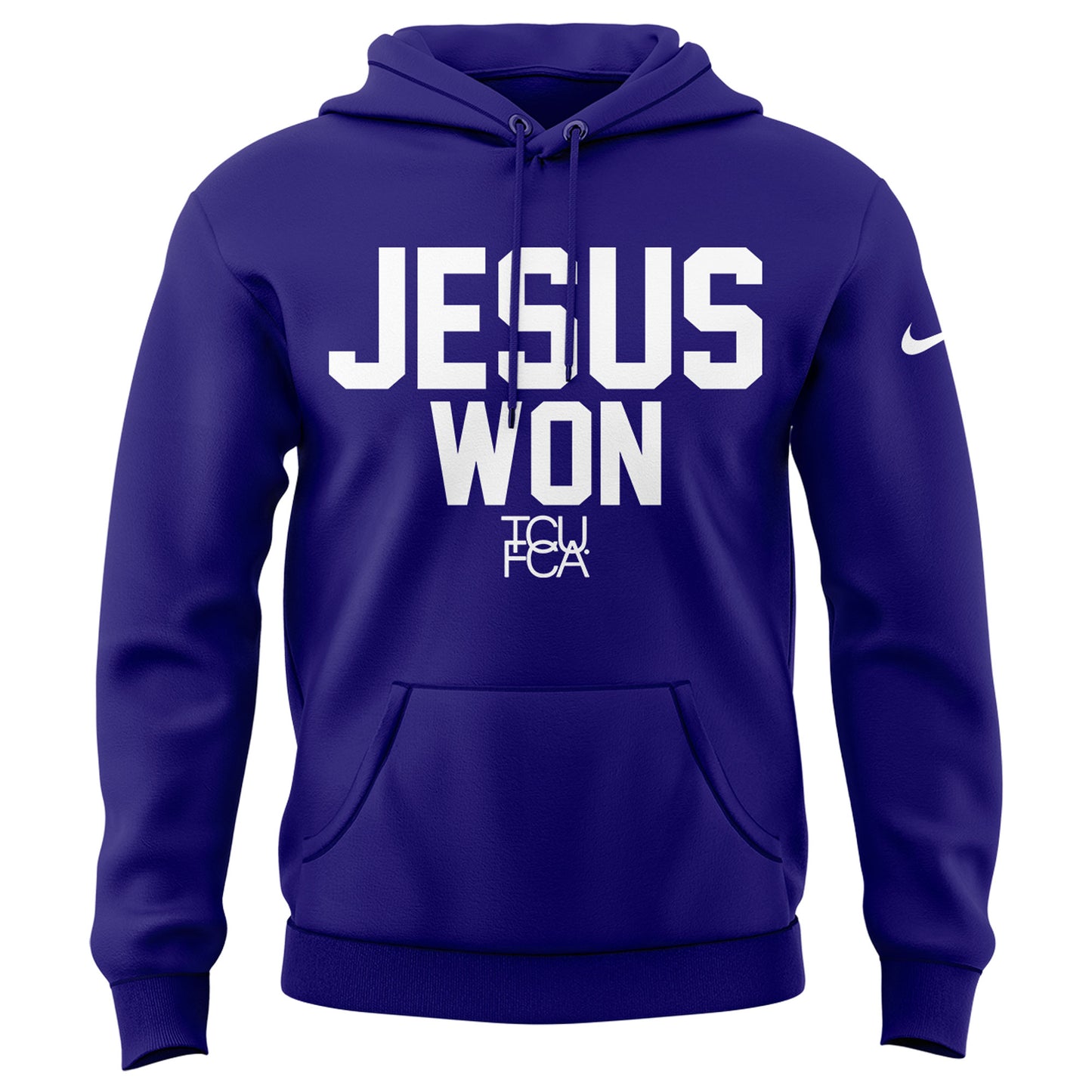 TCU Horned Frogs football x Jesus Won Limited Edition Hoodie 2025