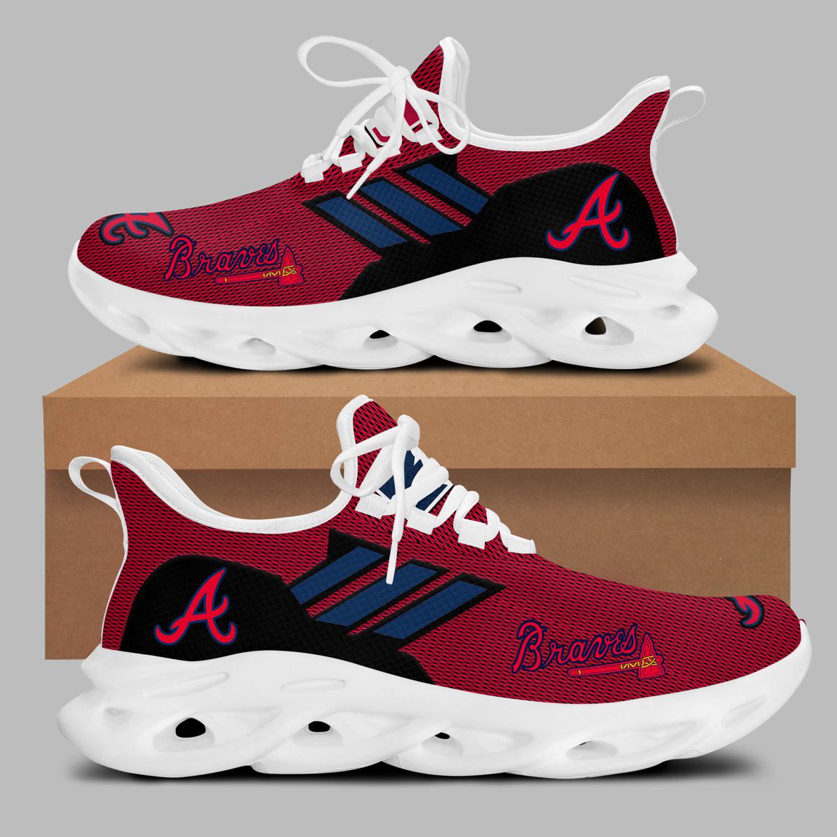 Atlanta Braves Running Shoes
