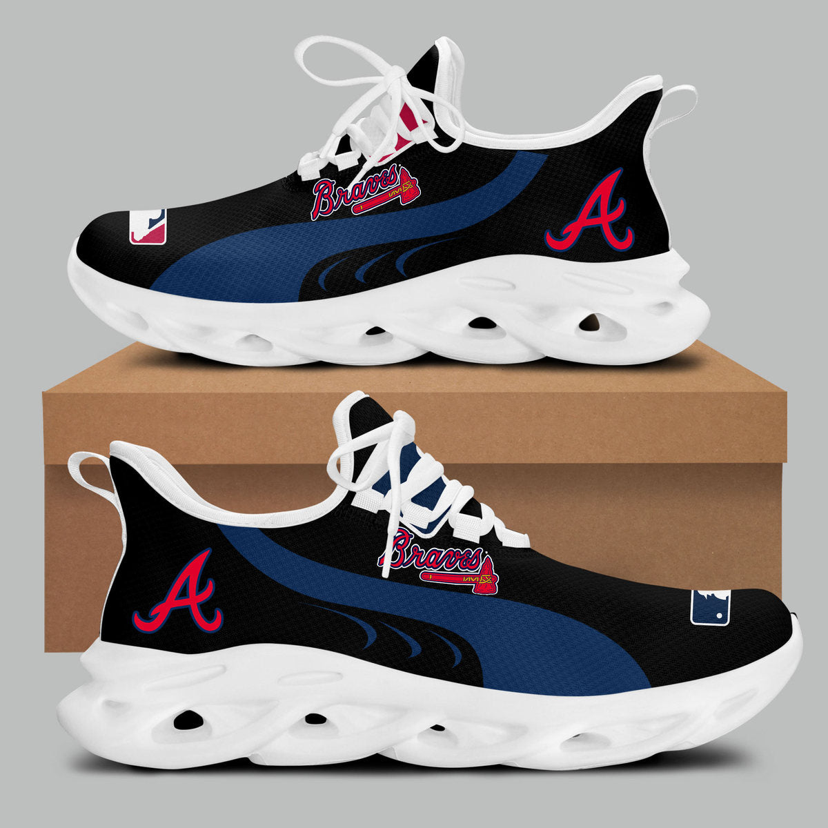 Atlanta Braves Running Shoes