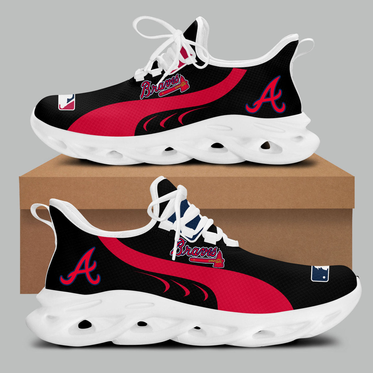 Atlanta Braves Running Shoes