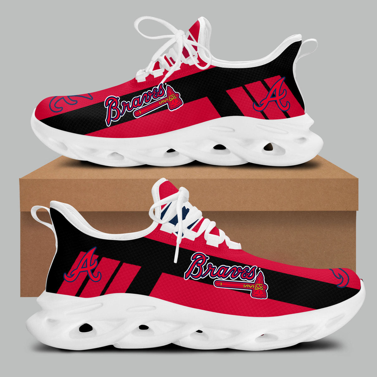 Atlanta Braves Running Shoes