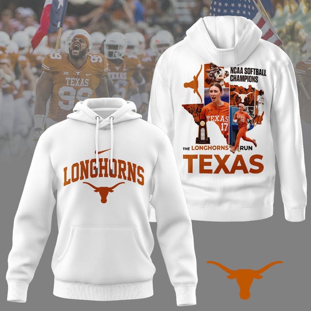 Texas Longhorns 2025 Women's Softball National Champions Hook 'Em 3D Apparel