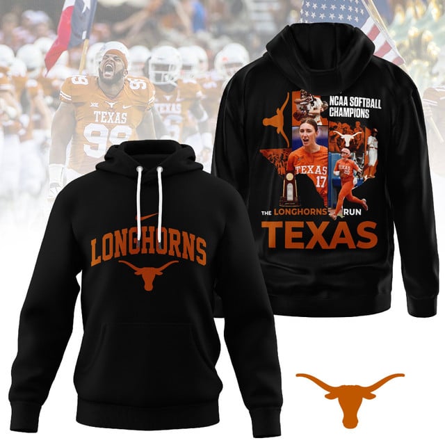 Texas Longhorns 2025 Women's Softball National Champions Hook 'Em 3D Apparel