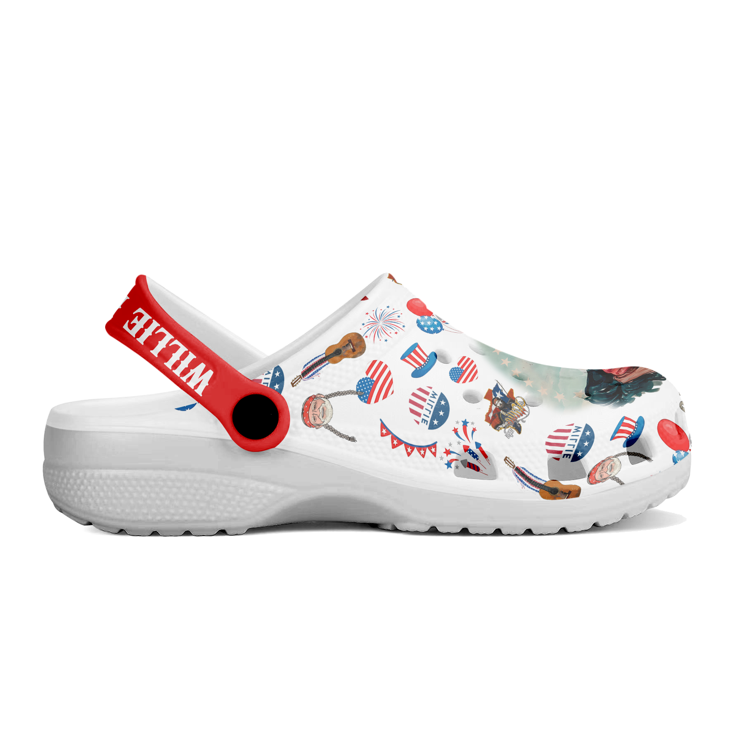 Willie Nelson Music Crocs Crocband Clogs Shoes Comfortable For Men Women