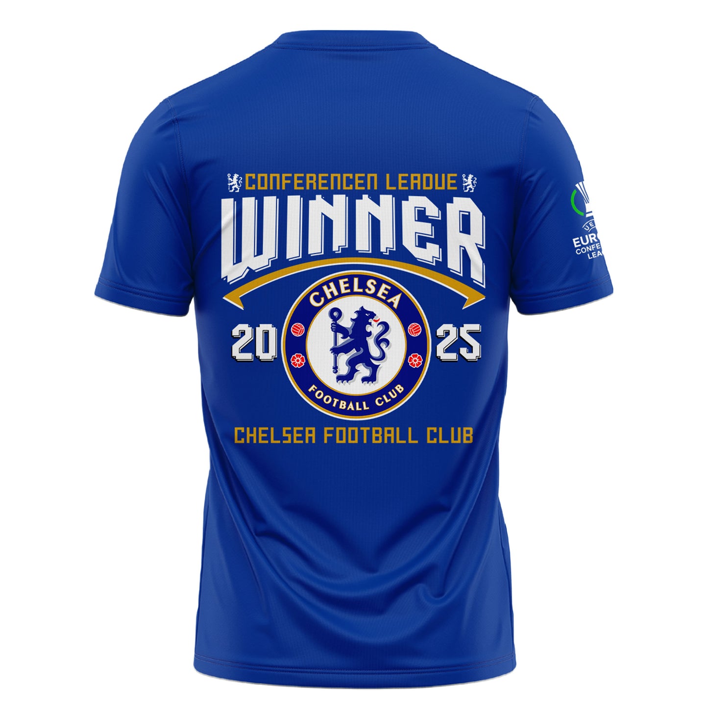 Chelsea FC 2025 Europe UEFA Conference League Champions Limited Edition T-Shirt