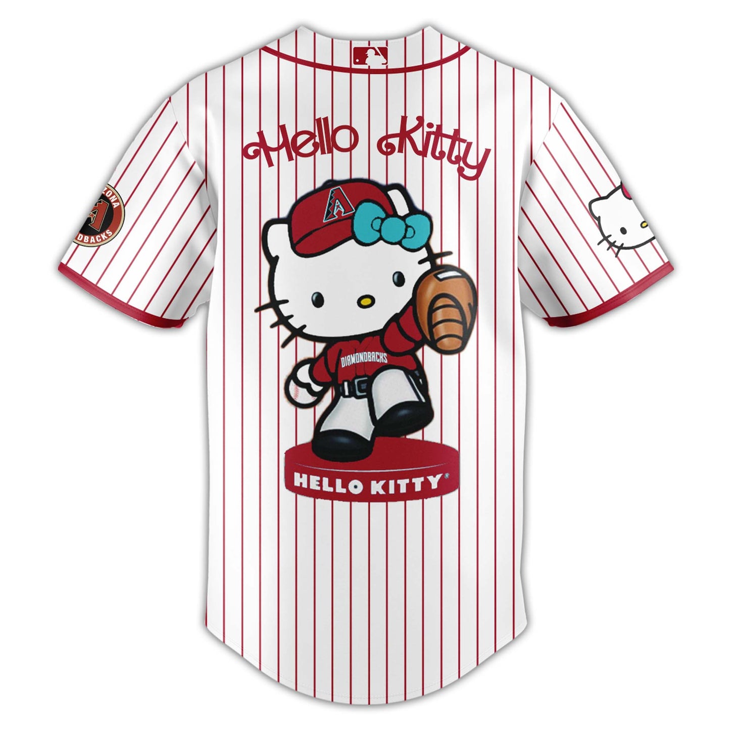 Arizona Diamondbacks MLB x Hello Kitty Night Jersey Editions Limited