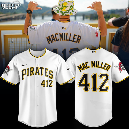 _.Mac Miller x Pittsburgh Pirates Jersey