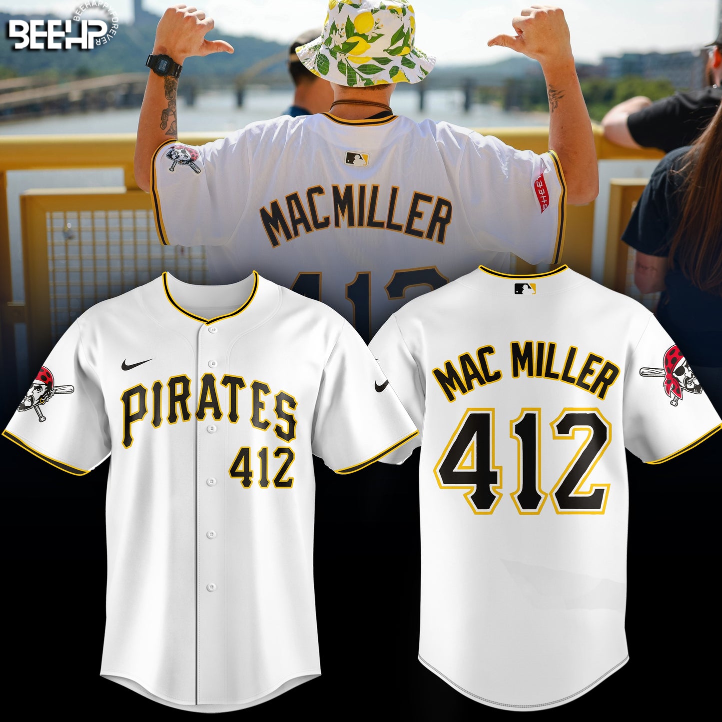 _Mac Miller x Pittsburgh Pirates Jersey