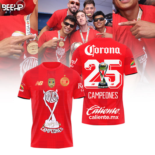 Toluca Campeón de Campeones 2025 T-Shirt