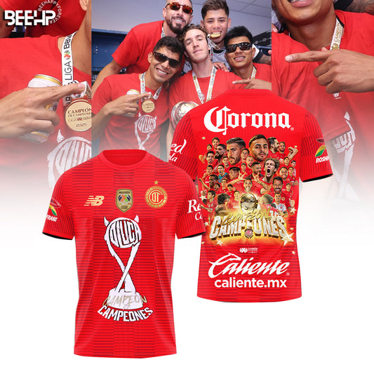 Toluca Campeón de Campeones 2025 T-Shirt