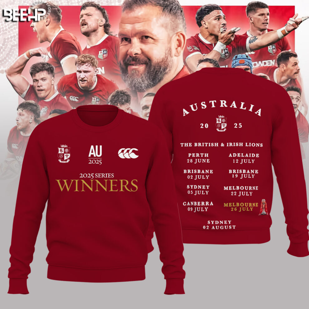 British Irish Lions – Lions Series Trophy Champion Sweatshirt