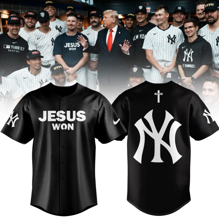 New York Yankees JESUS WON 2025 Limited Edition Jersey