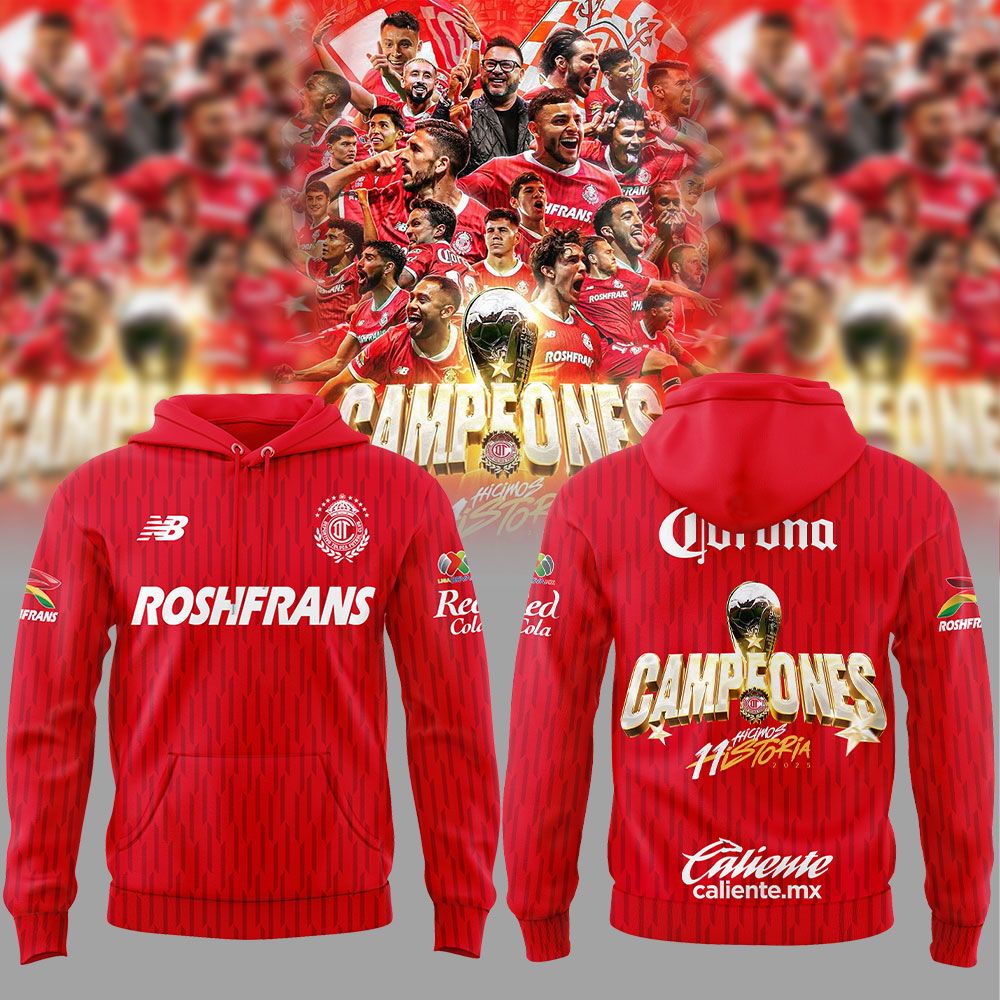 Toluca Campeón 2025 Liga MX T-Shirt