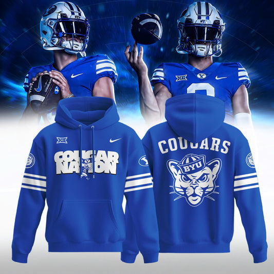 BYU Cougars football “Cougar Nation” 2025 Special Editions Hoodie