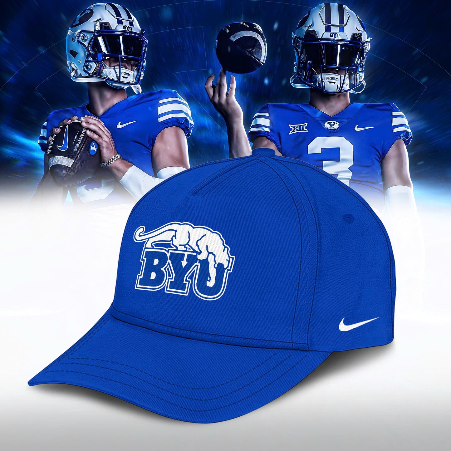 BYU Cougars football “Cougar Nation” 2025 Special Editions Hoodie