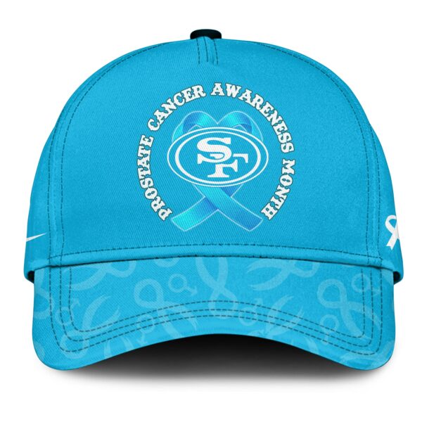 San Francisco 49ers x Prostate Cancer Awareness Hoodie Edition