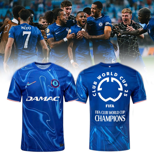 Chelsea FC 2025 Fifa Club World Cup Champions T-Shirt Full Printed-1