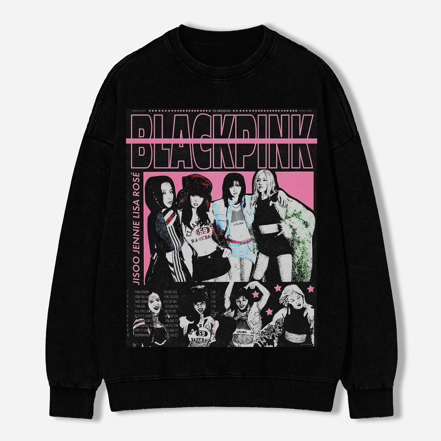 BIACK PINK Tee For Deadline Tour