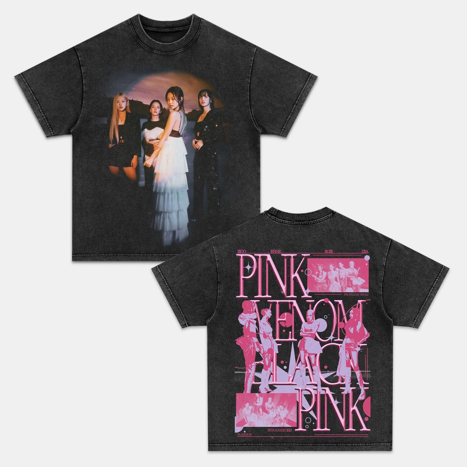 BIACK PINK 2T 1.0 Tee For Deadline Tour