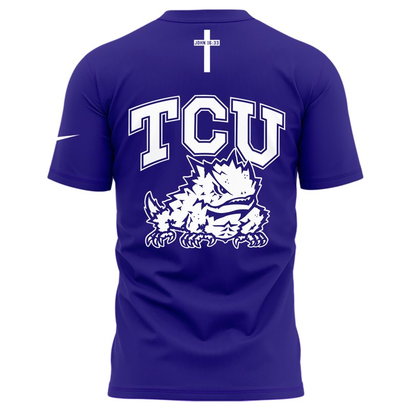 TCU Horned Frogs football x Jesus Won Limited Edition Tshirt 2025