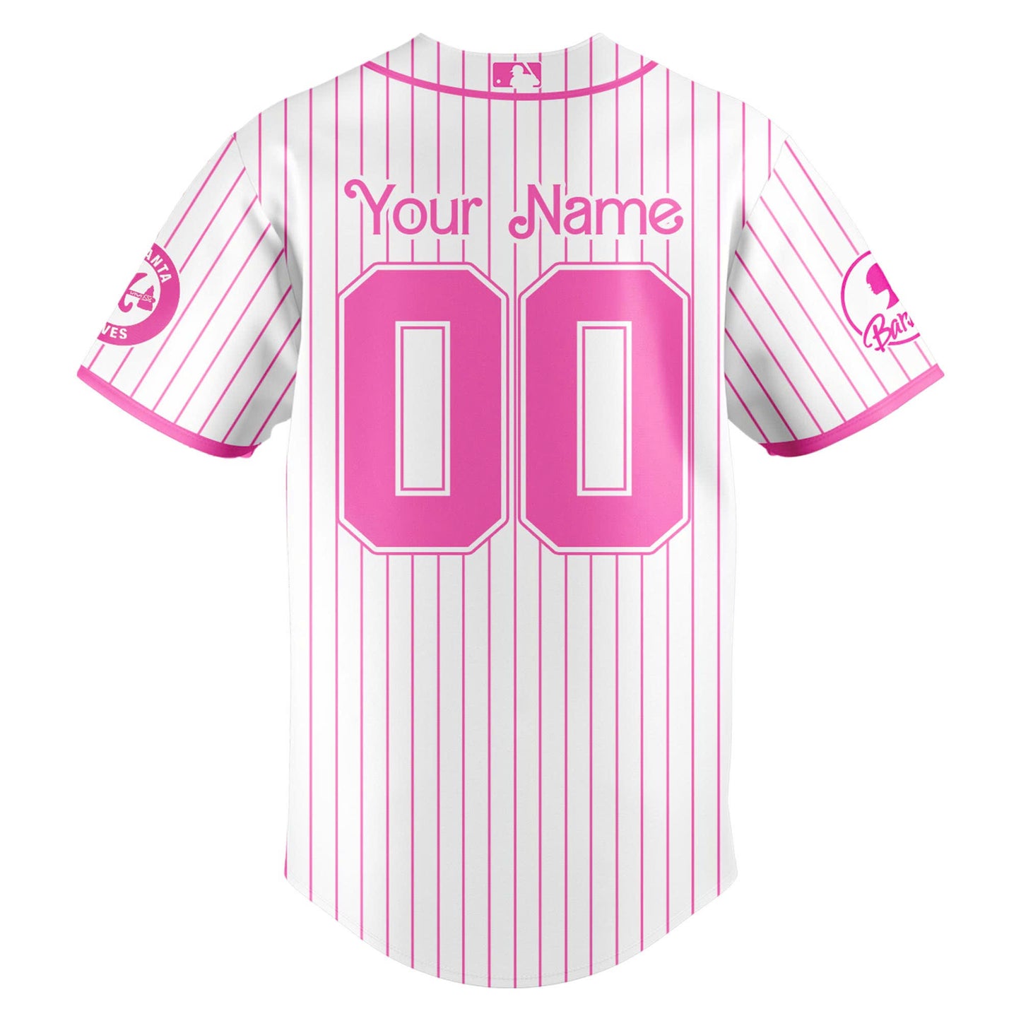 .    Atlanta  Braves MLB x Barbie Night Game Limited Edition Jersey 2025 v2