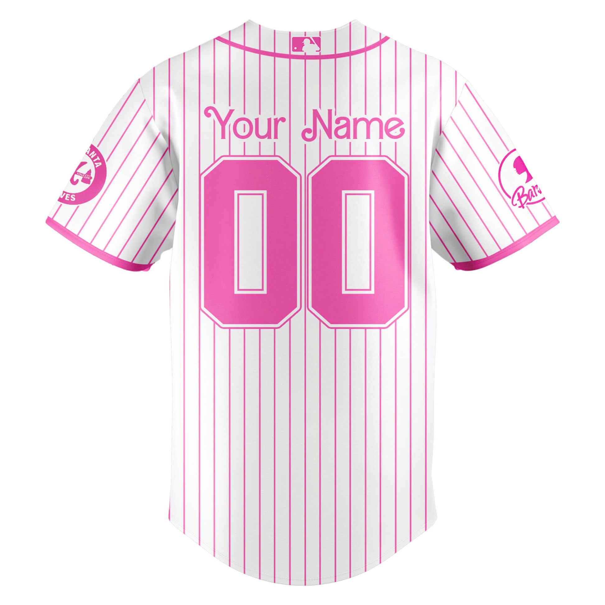 .    Atlanta  Braves MLB x Barbie Night Game Limited Edition Jersey 2025 v2