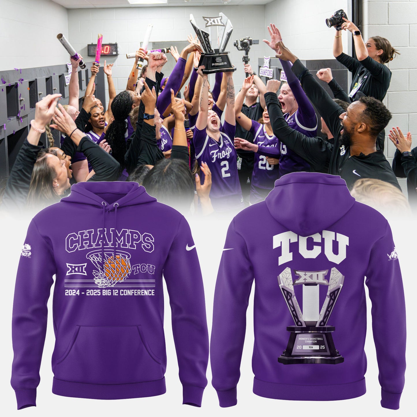 BIG 12 CHAMPIONS!!! Limited Edition Hoodie-AB0303252203