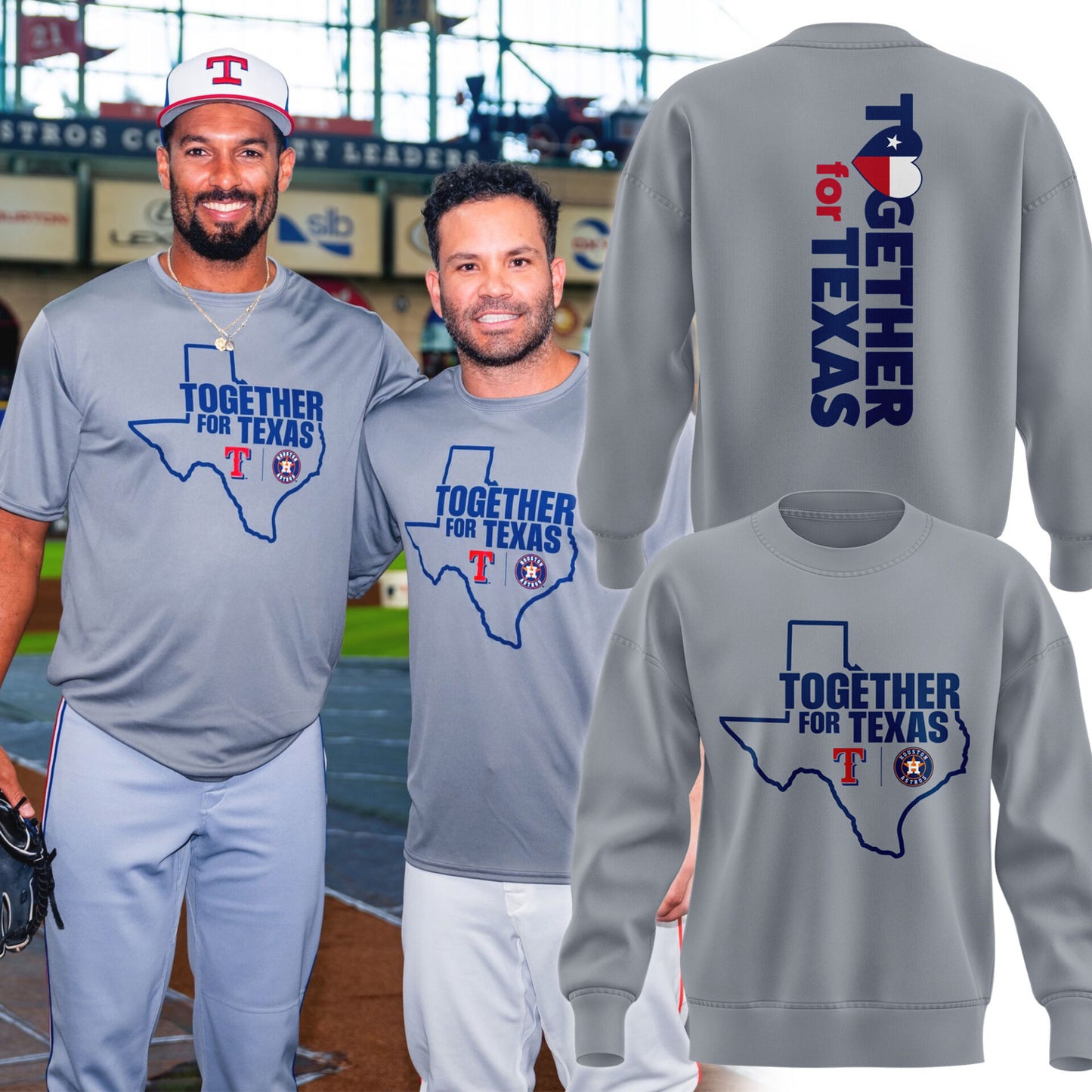 Together for Texas 2025 Limited Edition Sweatshirt
