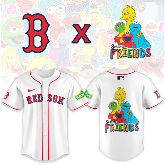 Boston Red Sox 2025 Sesame Street Night Limited Jersey