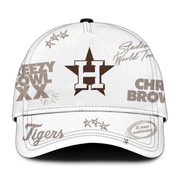 Chris Brown Breezy Bowl XX World Tour 2025 Jersey Editions Limited White