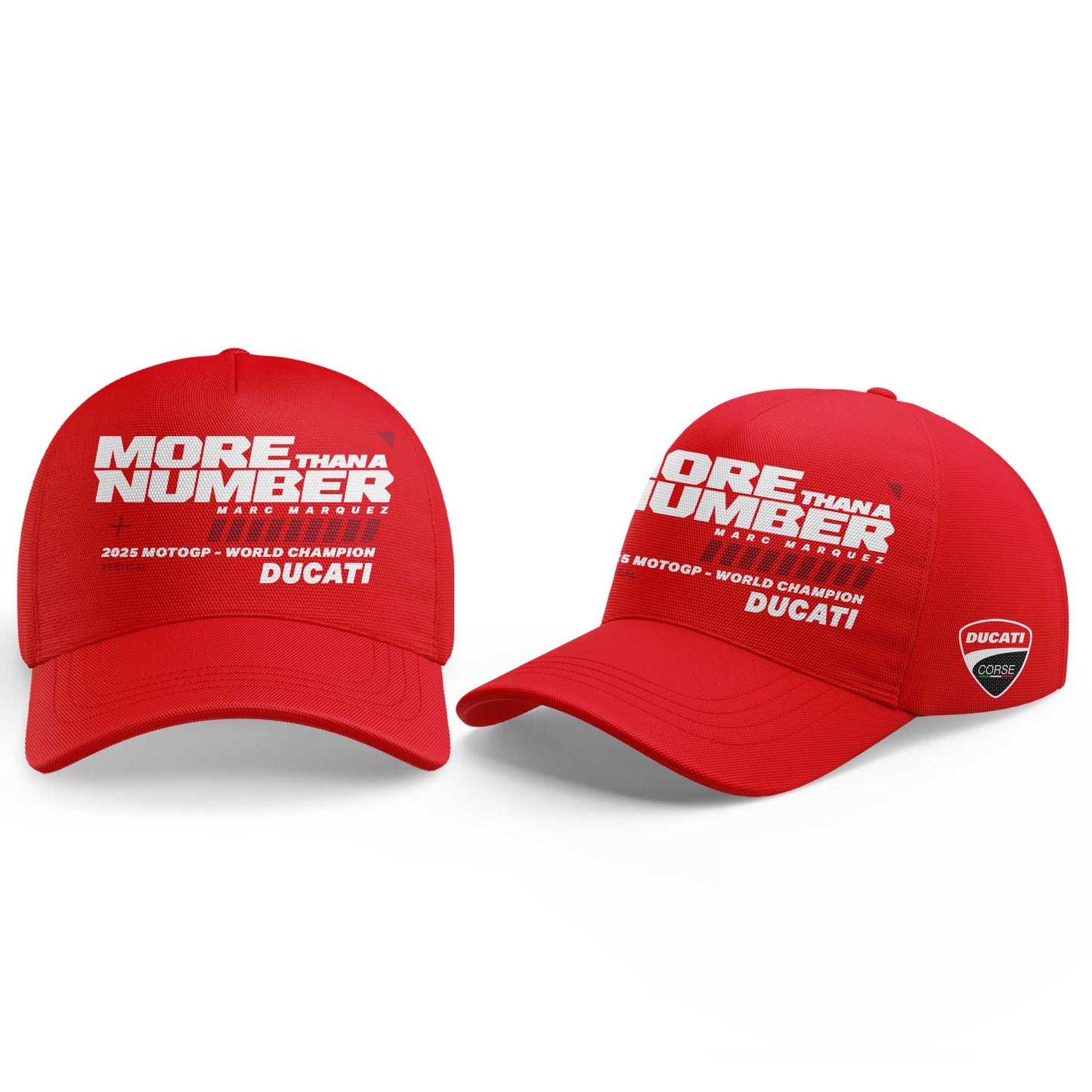 “MORE THAN A NUMBER” Marc Marquez World Champion 2025 Combo Gold Hoodie | Jogger | Cap