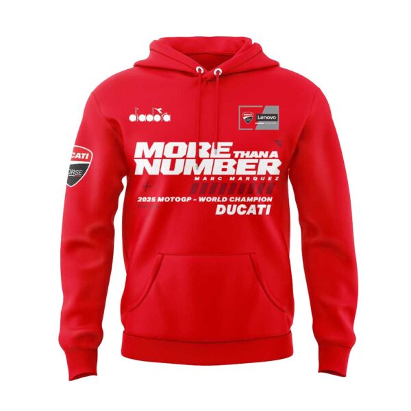 “MORE THAN A NUMBER” Marc Marquez World Champion 2025 Combo Hoodie | Jogger | Cap