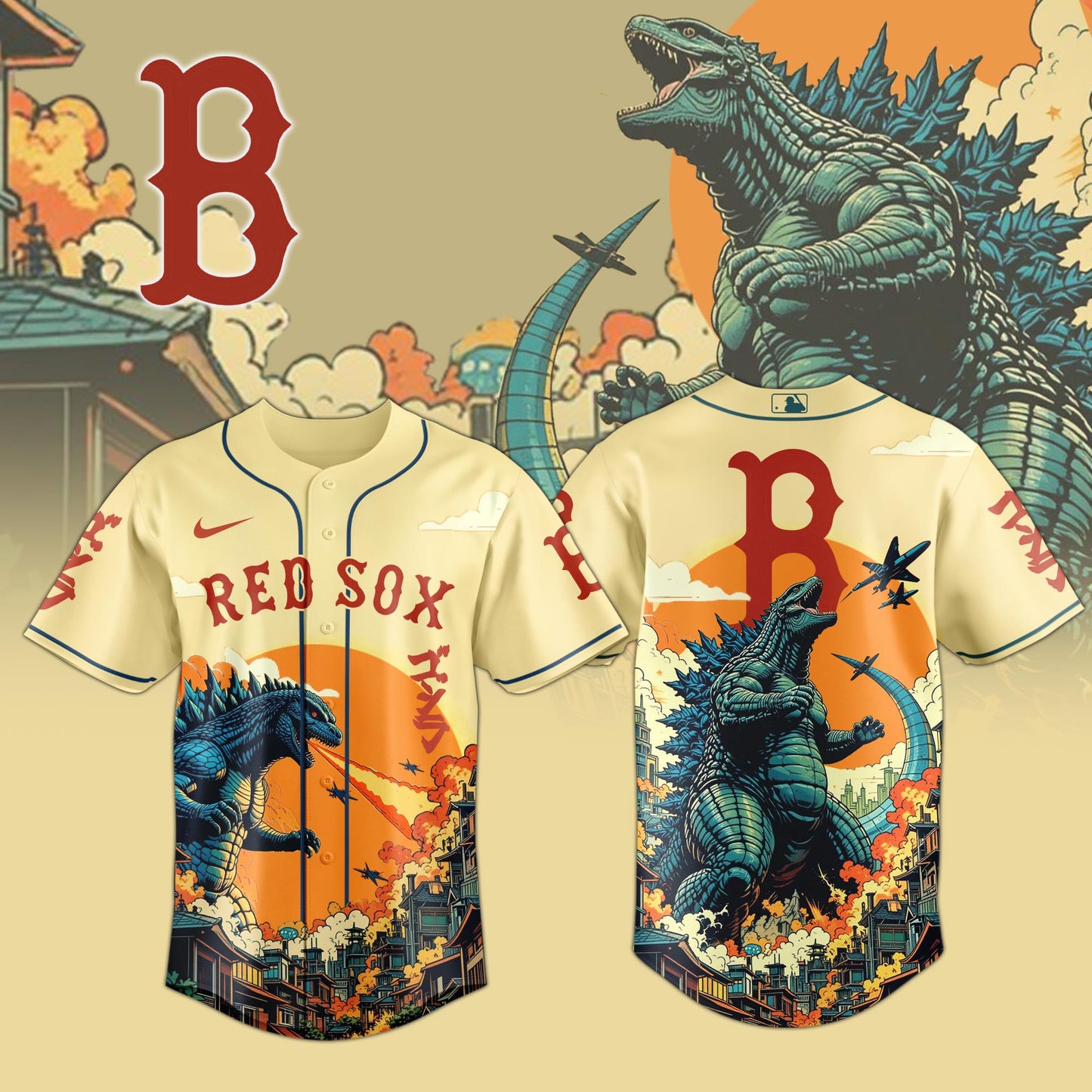 BOS Special Godzilla Limited Edition Jersey