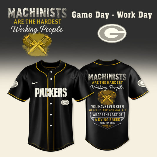 _ Green Bay Packers Machinists jersey