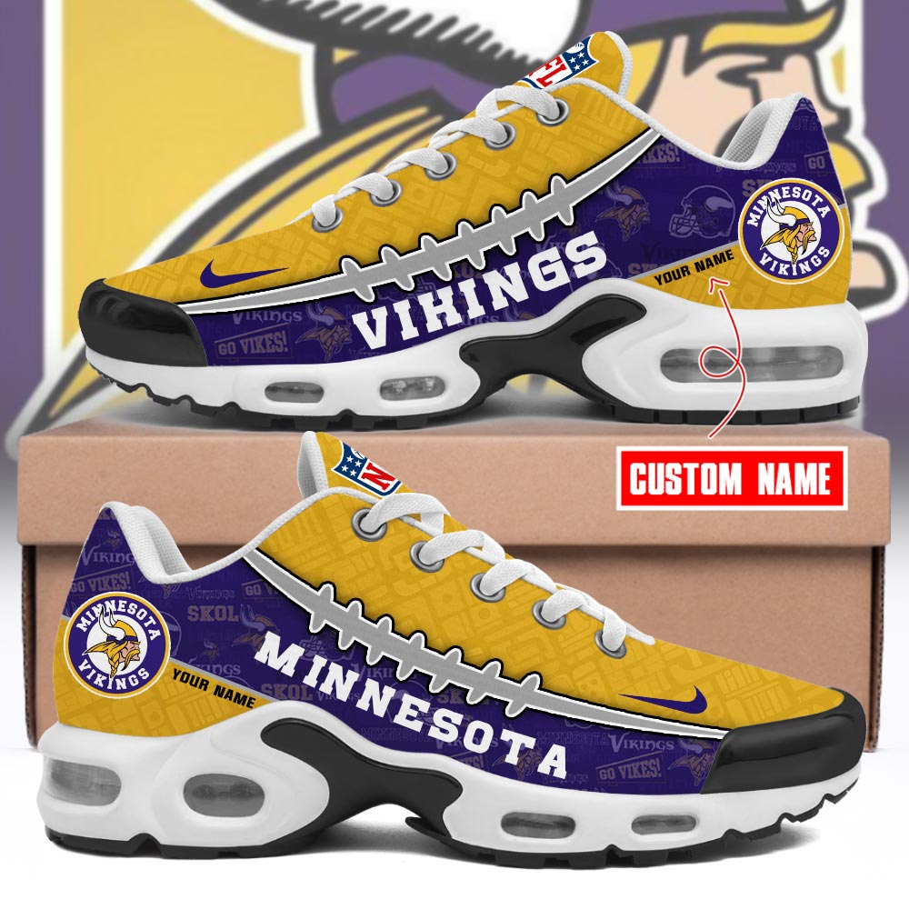 Premium Minnesota Vikings Merch - Minnesota Vikings TN Shoes Sport Limited Edition - Gear Up For Game Day