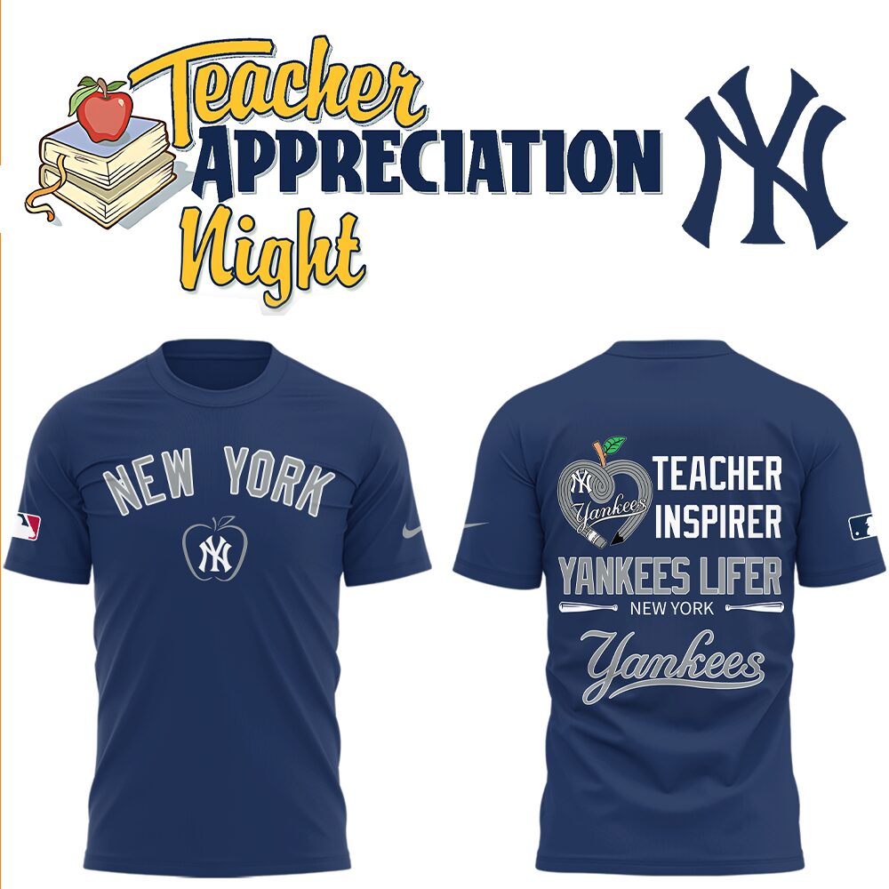 Yankees x Teacher Appreciation Night T-Shirt