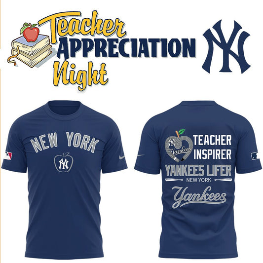 Yankees x Teacher Appreciation Night T-Shirt
