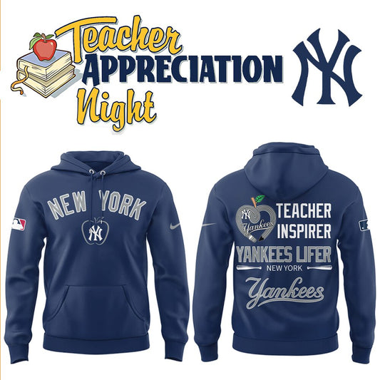 Yankees x Teacher Appreciation Night Hoodie