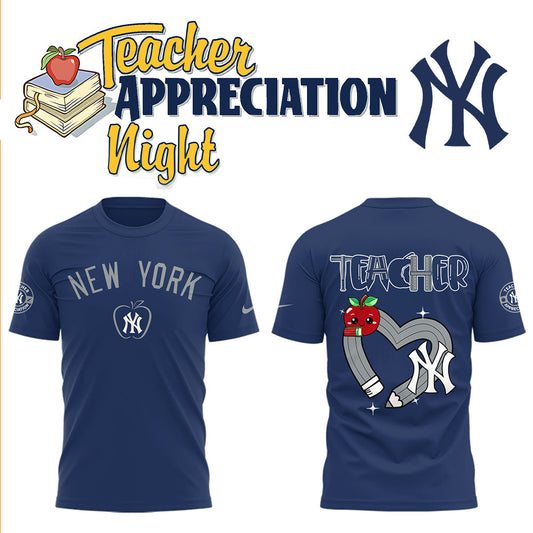 Yankees x Teacher Appreciation Night T-Shirt
