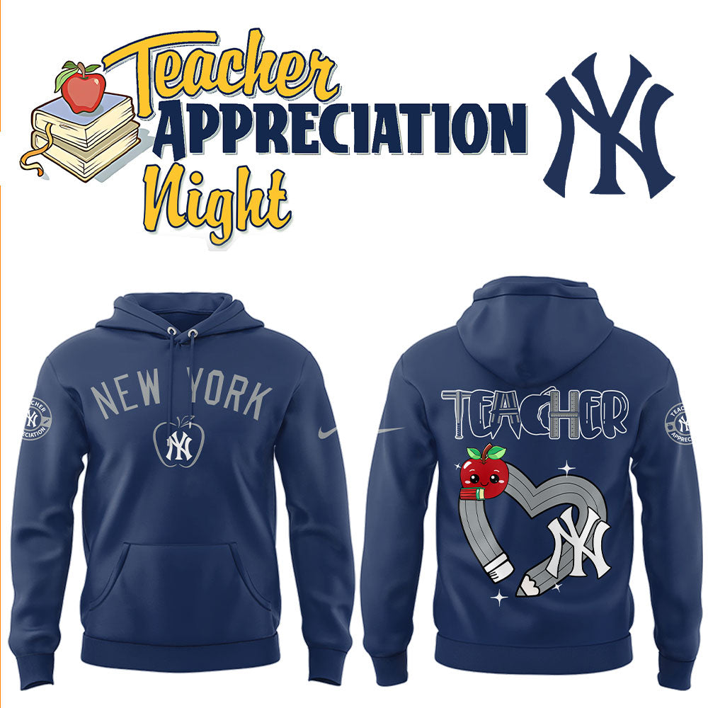 Yankees x Teacher Appreciation Night Hoodie