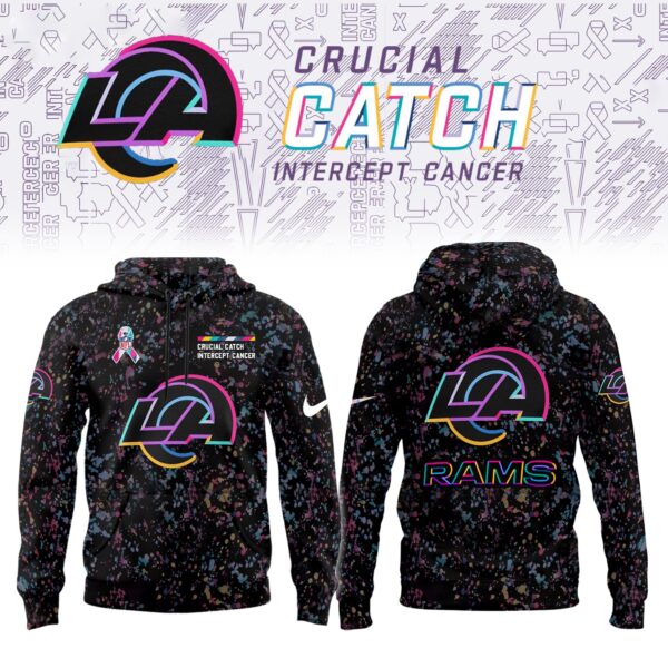 _Los Angeles Rams Crucial Catch Limited Hoodie