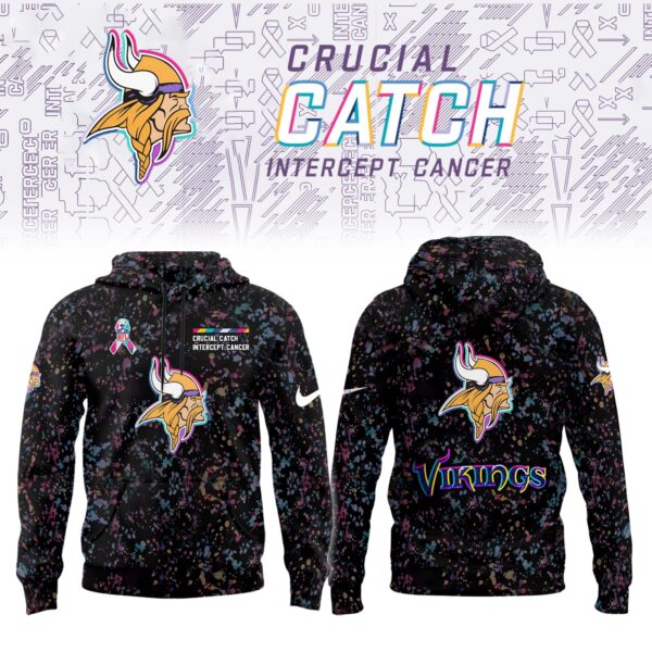 _Minnesota Vikings Crucial Catch Limited Hoodie