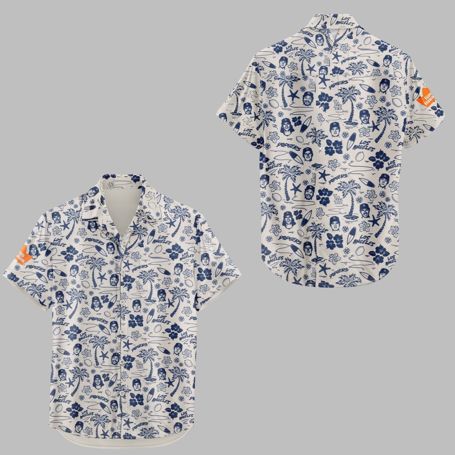 (Buy1 Get 1) Limited Edition Dodgers Hawaiian Shirt Night-ND02072521