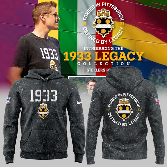 Steeler Nation Shirt - Pittsburgh Steelers The 1933 Legacy Collection Hoodie