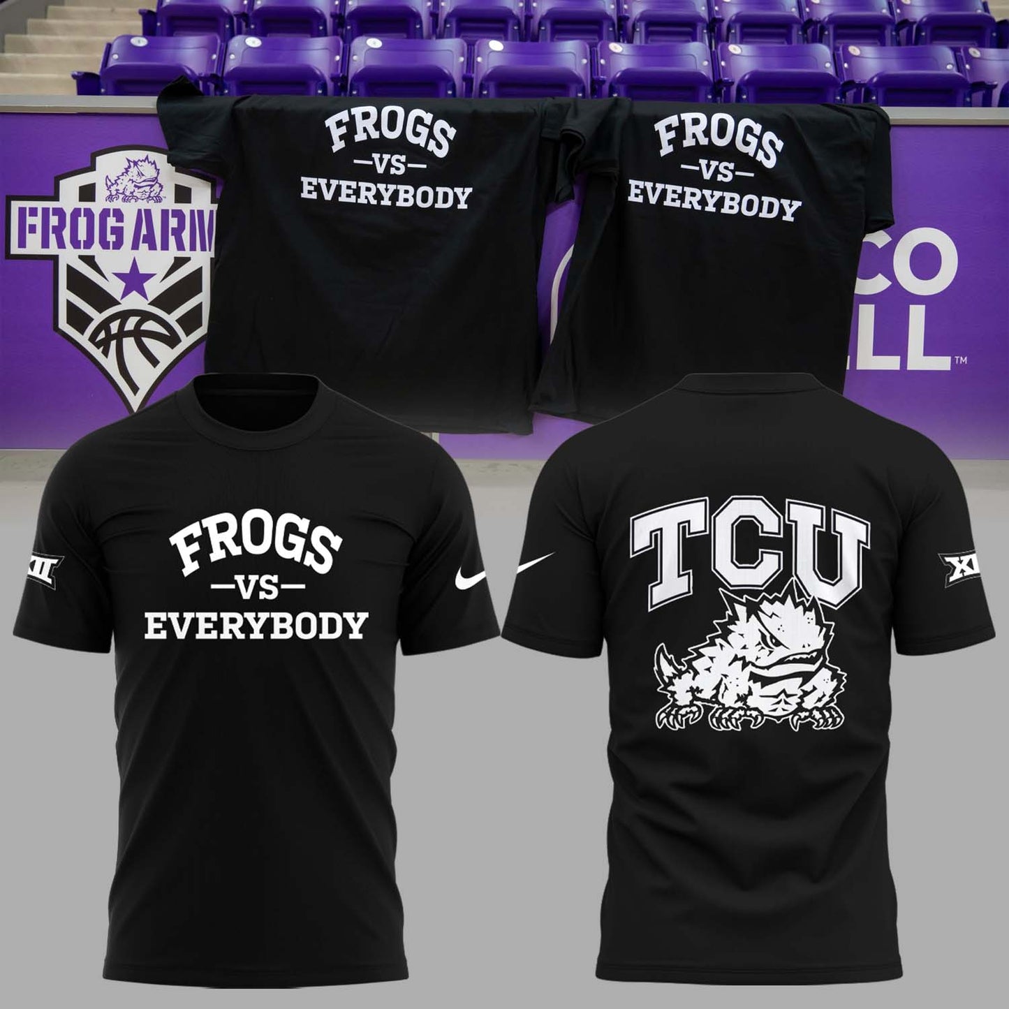 Special New “Frogs vs Everyody” TCU Women’s Basketball TShirt-PU022525506