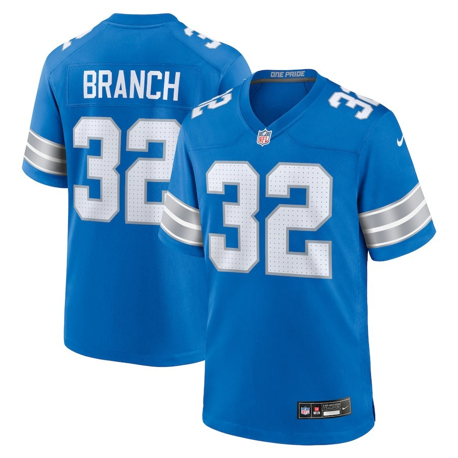 Brian Branch Lions Team 2025 Limited Football Pro Jersey