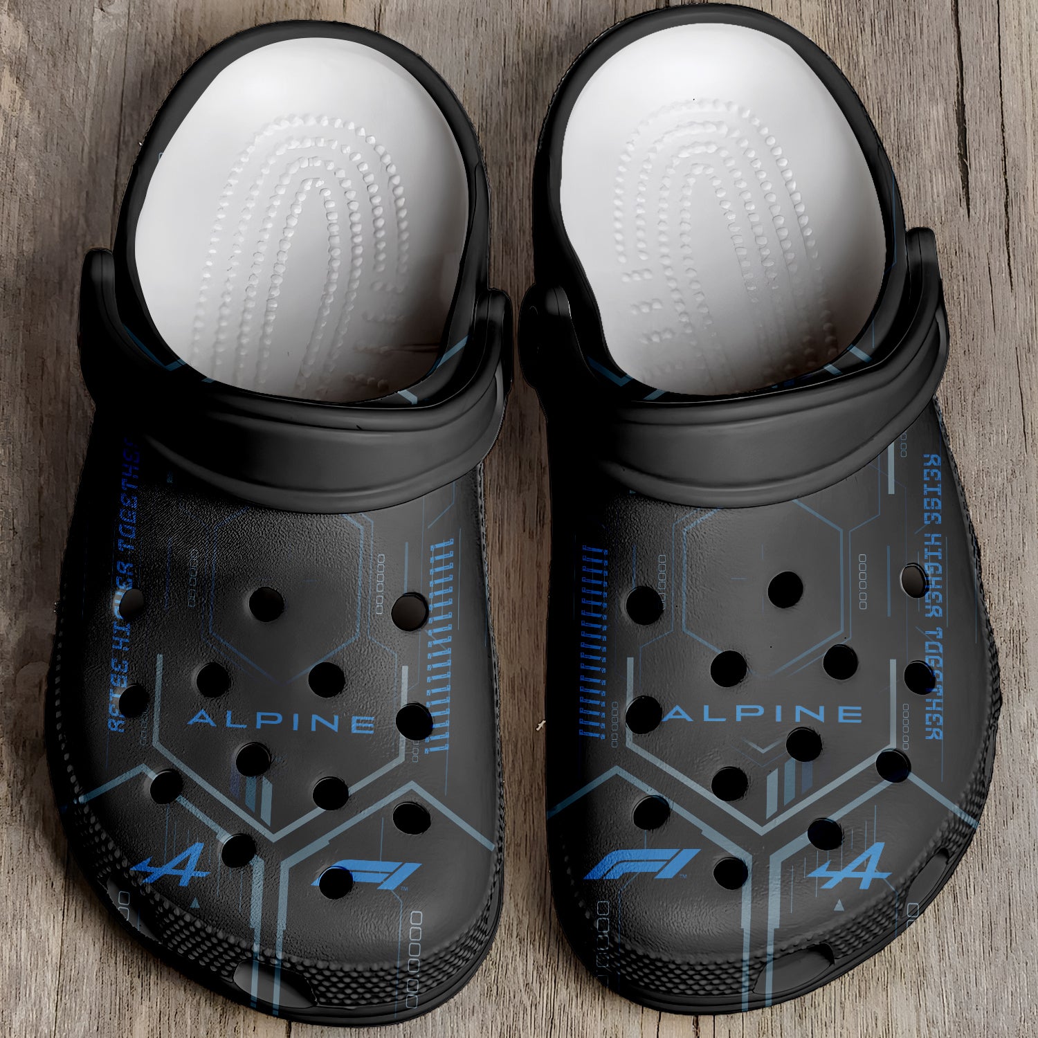 Alpine F1 team Crocs Crocband Clogs Shoes Comfortable For Men Women