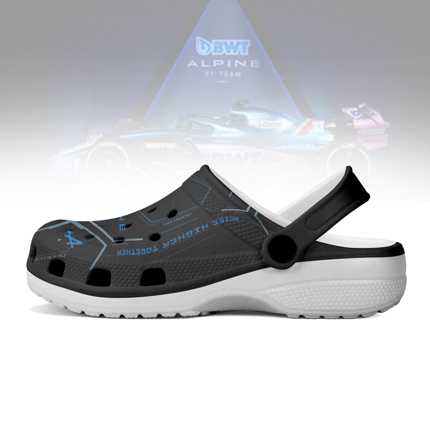 Alpine F1 team Crocs Crocband Clogs Shoes Comfortable For Men Women