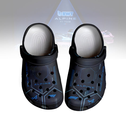 Alpine F1 team Crocs Crocband Clogs Shoes Comfortable For Men Women